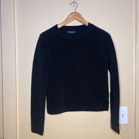 Club Monaco Black Sweater long sleeve Wool - Picture 2 of 8